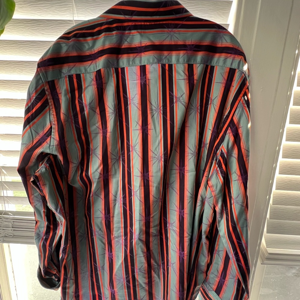 Robert Graham Multicolor Striped Shirt